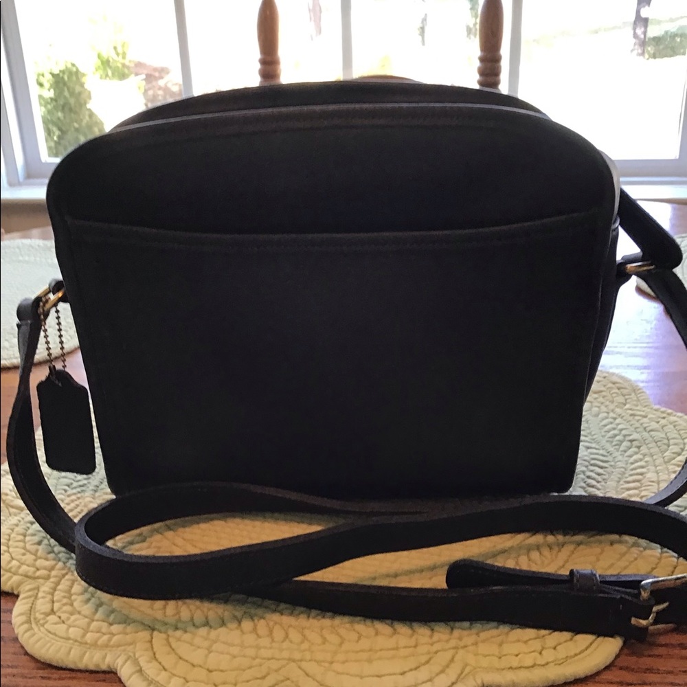Vintage Coach Metropolis Bag Black
